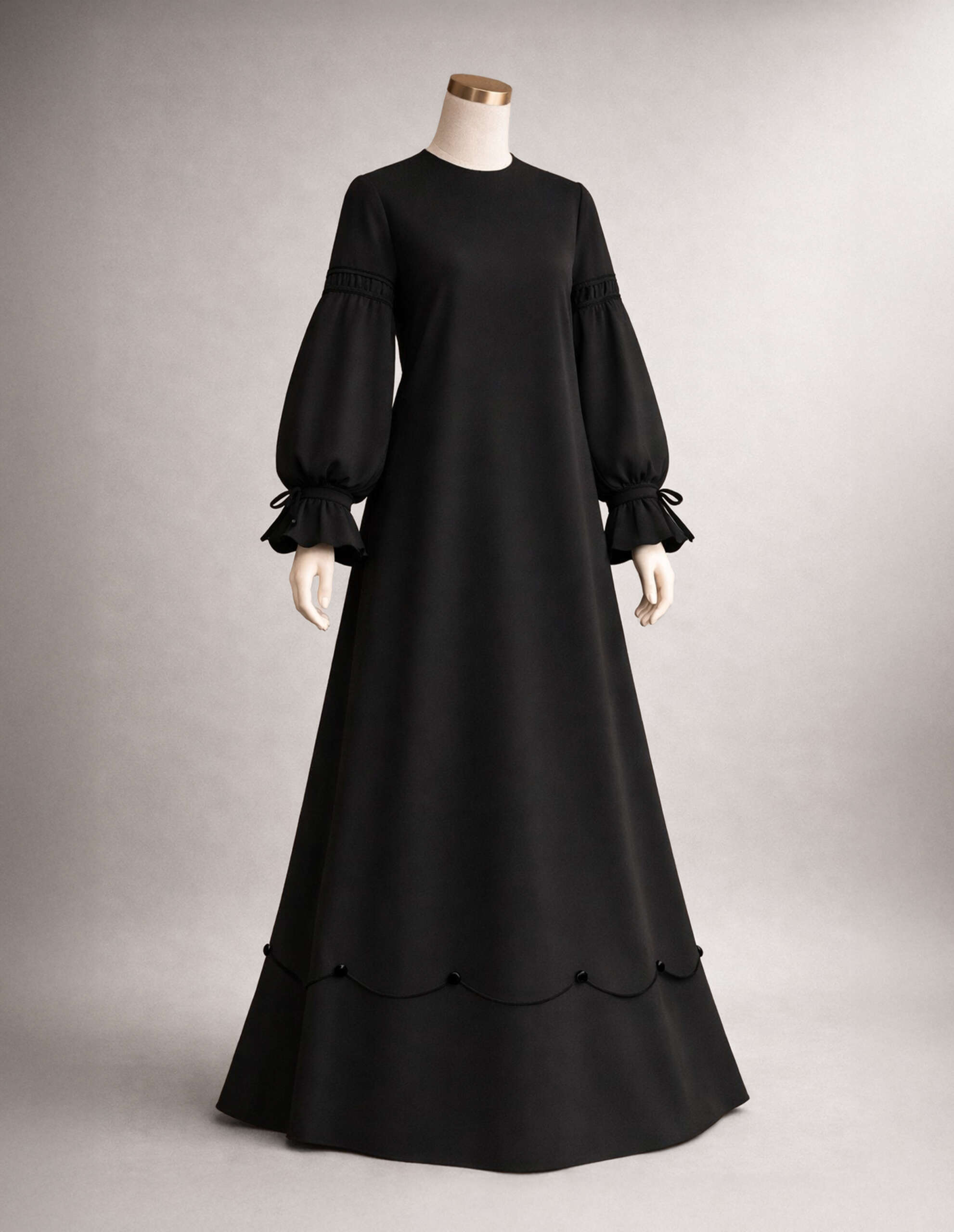 makka dress 4 grey