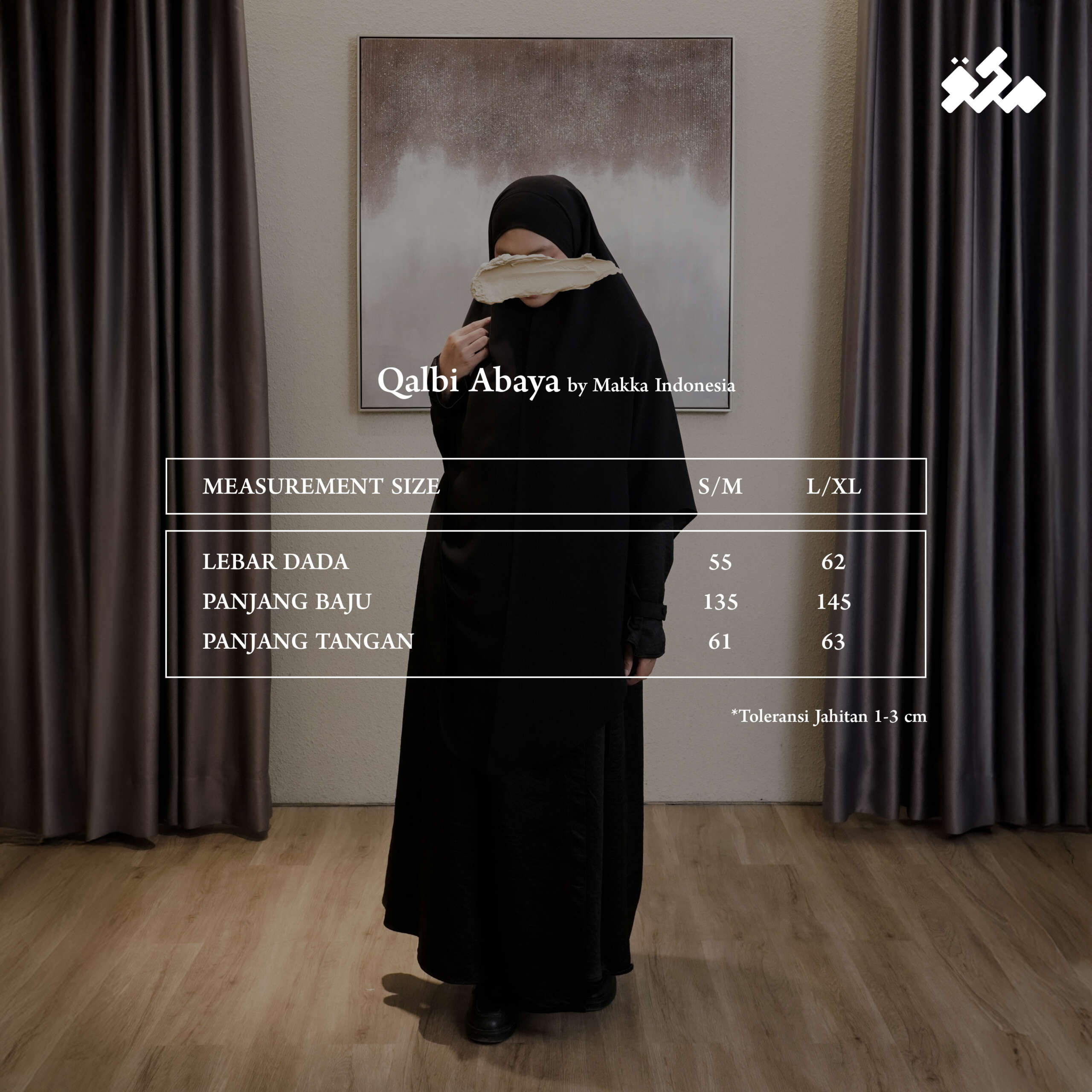 qalbi abaya by makka indonesia