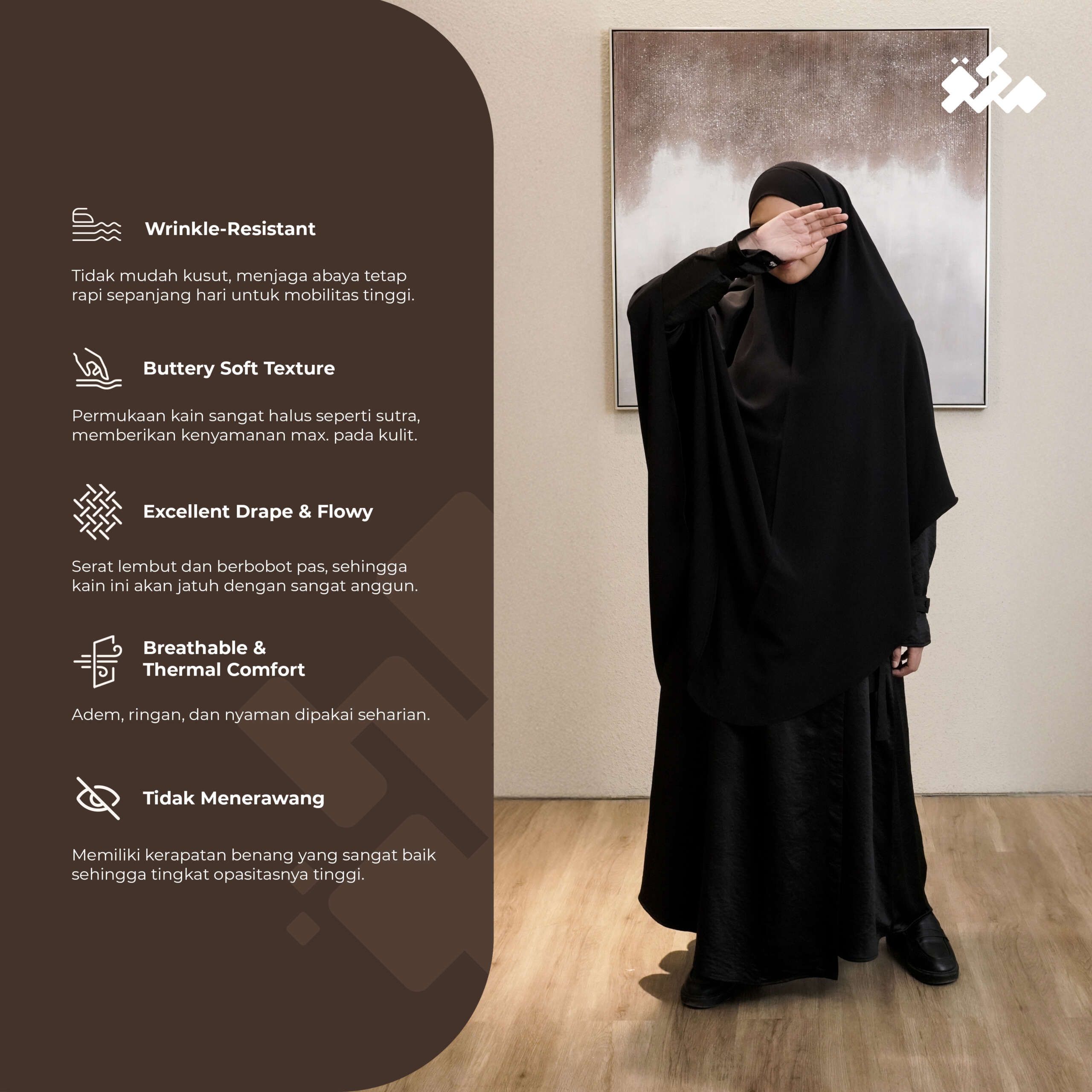 qalbi abaya by makka indonesia
